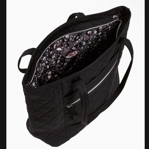 Vera Bradley Black Tote Bag - Picture 2 of 9